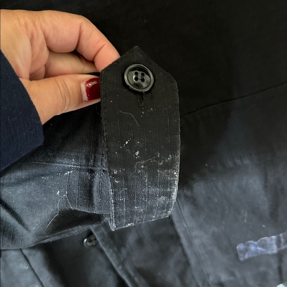 OFF-WHITE Diagonal Brushed Field Military Jacket | Virgil Abloh | Small | Black - Picture 8 of 16